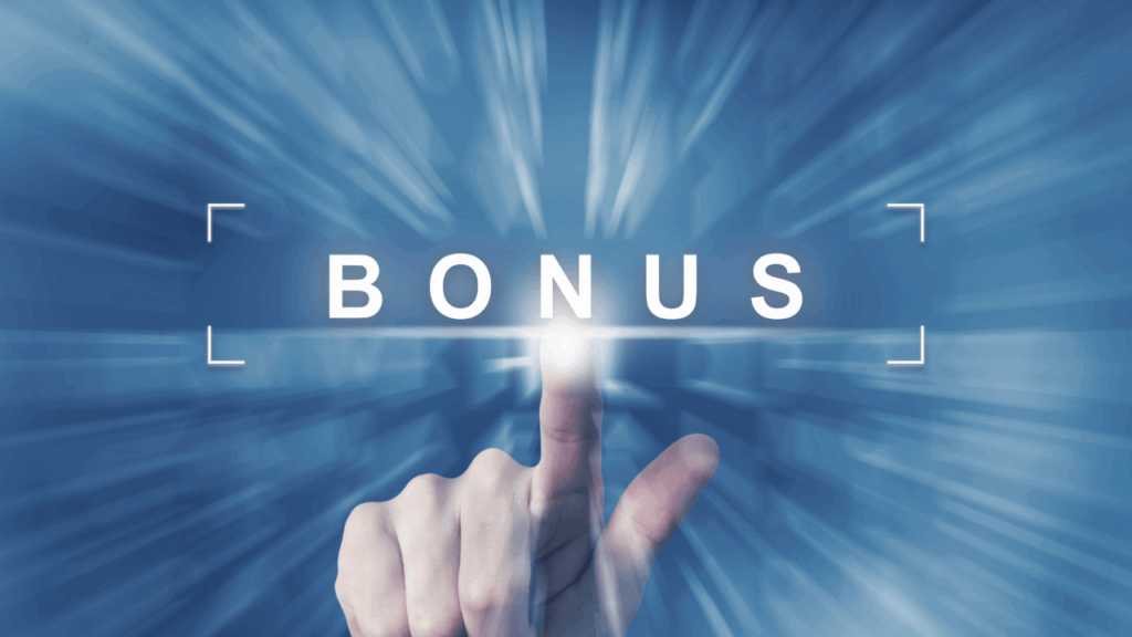 bonusの文字